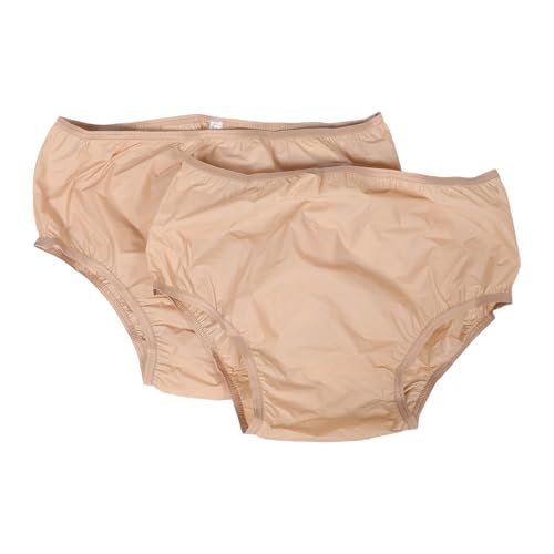 ROMISBABA Pañales para Adultos Impermeables Reutilizables Talla L Material EVA Antifugas Funda a Prueba de Fugas para Personas Mayores 2 Unidades Diseño Elástico Cómodo para Cuidado