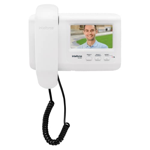Vídeo Porteiro com Monofone e Visão Noturna IVR 1010 Branco Intelbras