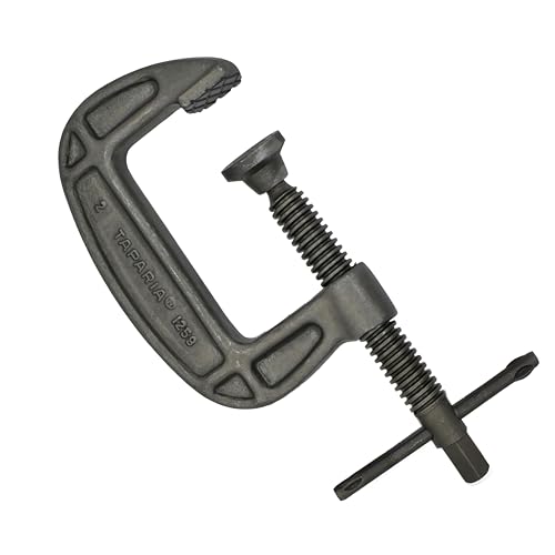 Taparia C-Clamp - 1259-2 - 55mm Opening - Ideal for Metalworking, Wood Working. - Image 2 thumbnail