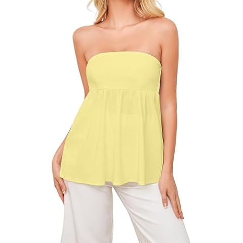 ICOBID Women's Strapless Tube Top Cover