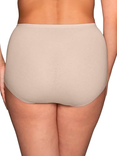Image of Vanity Fair Women's High Waisted Underwear, Full Coverage Ladies Panties, Perfectly Yours Briefs