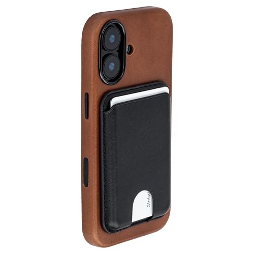 Coque iPhone 17 Cuir Brun MagSafe Dockem idéale pour le quotidien
