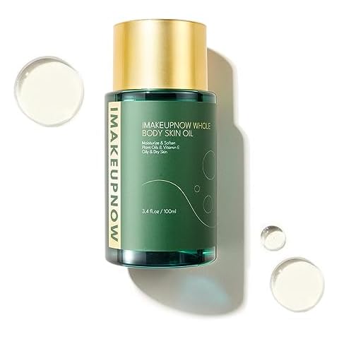 imakeupnow Post Workout Skin Care Body Oil, Post Sweat Instant Hydration Skin Soothing, Lightweight Non-Greasy After Shower Oil for Women and Man Cover