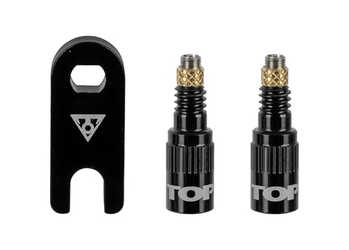 Adaptador de válvula Turboflow Presta Topeak boquilla inflador ruedas bicicleta