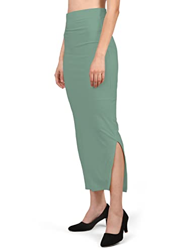 Image of Mehrang Stretchable Saree Shapewear Petticoat for Women, Cotton Blended,Petticoat,Skirts for Women,Shape Wear Dress for Saree