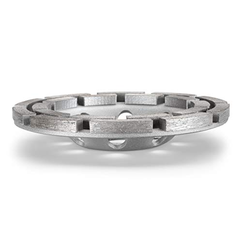 Professionelle Diamant-Topfscheibe 125 Mm Für Beton, Granit, Naturstein - 125 Mm X 22,2 Mm, Zweireihige Diamantschleifscheibe Für Effektive Oberflächenbearbeitung