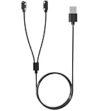 TwinkleHom [2 en 1] Cargador universal de reloj inteligente magnético USB para reloj inteligente Reflex Active Ticwatch Veryfit Skg Letsfit Cubitt YAMAY Willful Fitpolo Tozo Wyze Umidigi Blackview