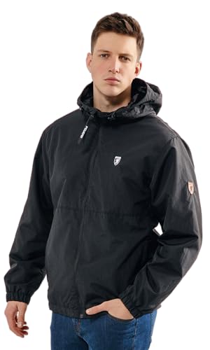 Veste coupe-vent et imperméable pour homme PGWEAR fabriquée en Europe
