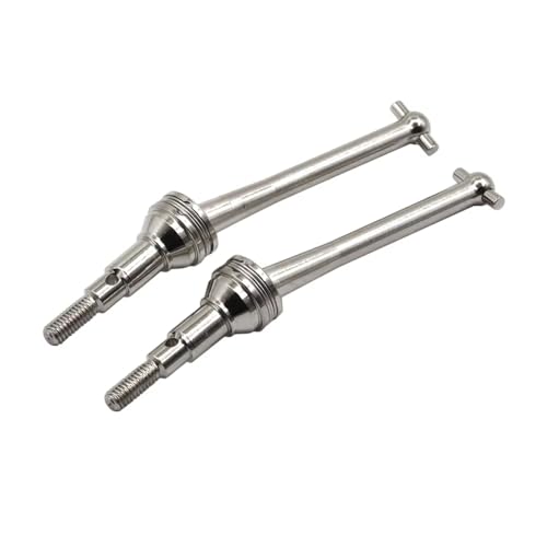 Arbre de transmission CVD en métal pour voiture RC MJX Hyper Go 16207 14209 - 2 pièces