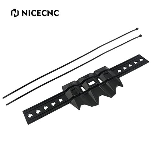 Nicecnc NICECNC10000-EP014BL Black Universal Escape Tail End Pipe Guard Protector Protection Compatible thumb #6