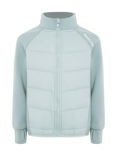 Image of Kids Girls Full Zip Sweatshirt Velvet Fleece Warm Jackets For Autumn Winter Camping Outdoors