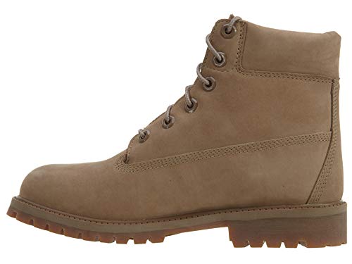 Image of Timberland 6 inch Waterproof Boots Unisex Juniors (6.5 Big Kid M, Tan Monochromatic (Gopher))
