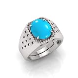 Anillo de piedras preciosas abierto desde la parte posterior