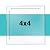 Better Crafts Glass Square Tiles 4x4 inches | Clear Glass Tiles for Crafts with Smooth Surface (Pack of 12)