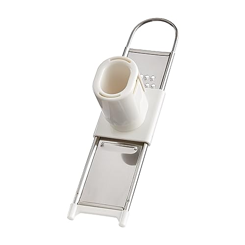 Fantes Garlic Slicer Grater, Stainless Steel, 8.75 x 2.25-Inches, The Italian Market Original since 1906