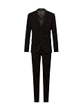 Lindbergh Herren Anzug schwarz 48