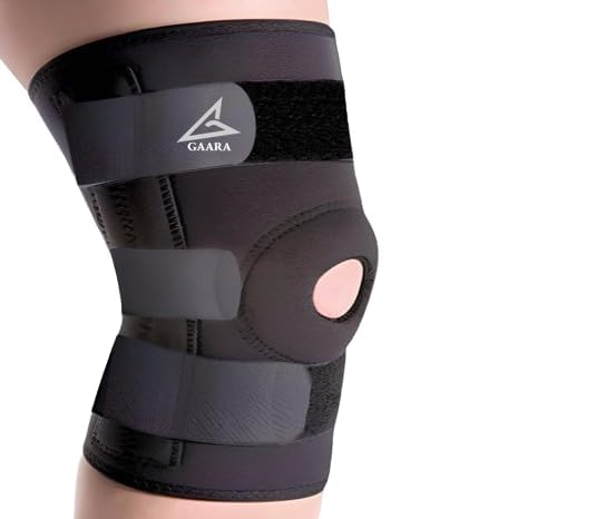 GAARA INDIA Open Patella Knee Support (Pack of 1) – Breathable Knee Cap Brace for Men & Women, Universal Size – Ideal for Pain Relief, Running, Gym, Arthritis, ACL/MCL, Torn Meniscus
