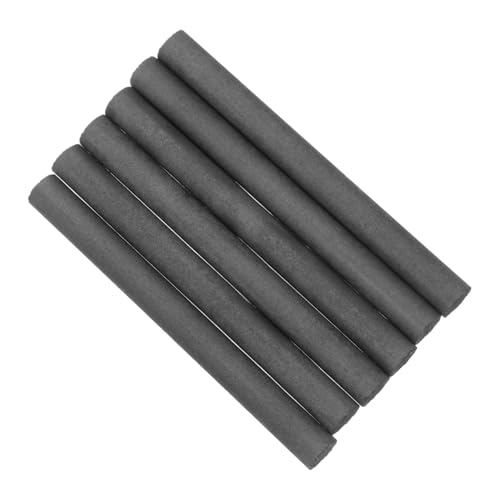 ULDIGI 6pcs Graphite Stir Rods Conductive Graphite Rods for Experiments and Industrial Applications