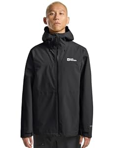 Jack Wolfskin Herren Highest Peak 3l Jkt M, Schwarz, M EU