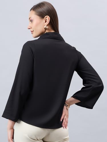 Image of Style Quotient Women Solid Regular Fit Shirt
