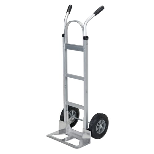 Carretilla de aluminio con ruedas de goma miniatura 2