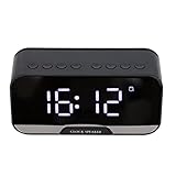 【Horloge Bluetooth】Prend en trois réglages de luminosité différents, lire avant d'aller au lit et dormir avec vous après être allé au lit ; la luminosité peut être ajustée de manière flexible. Le réglage de la luminosité est juste.