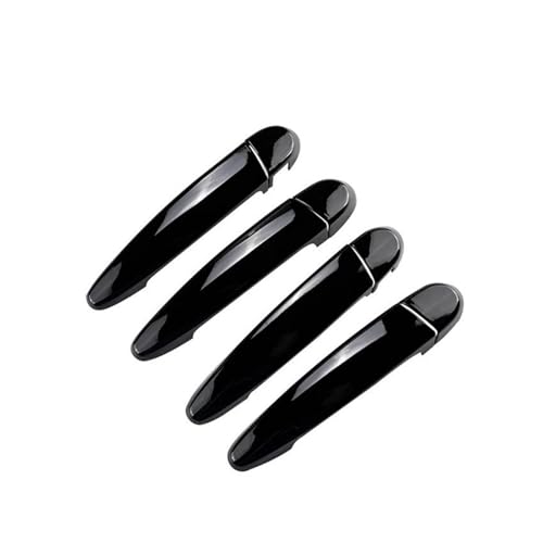 Garniture de poignée porte extérieure voiture pour BMW F20 F30 E70 cache robuste noir brillant