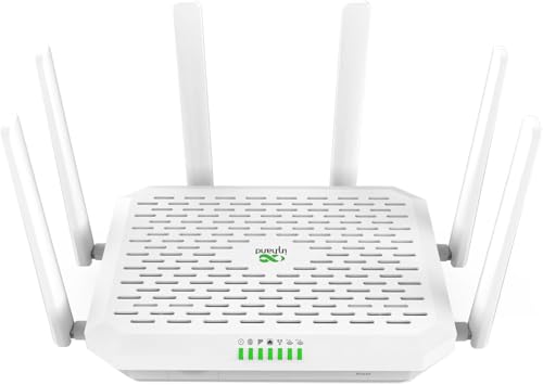 InHand Networks 5G Router BE4200 WiFi 7 Cellular Router,Certified by Verizon,AT&T,T-Mobile,Dual SIM Failover, AI-Driven Cloud Managed,2x2.5GbE Ports,Internet for RV,Mobile Business,Rural Home & Office