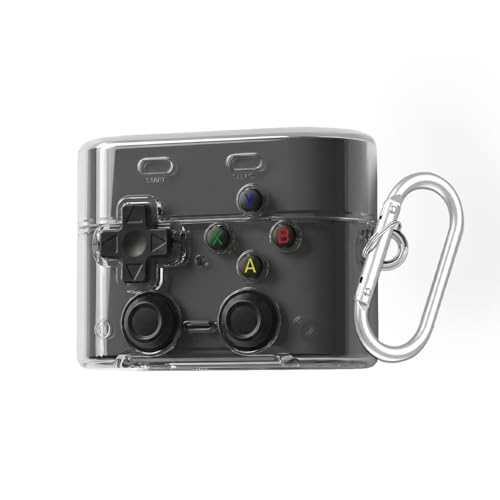 NIUQCTIAN �����Q�[���R���g���[���[�f�U�C���C���z���P�[�X �p�� Sony WF-1000XM6 ���b�N�t�� �X�^���h�@�\ �����{�^�� ���C�����X�[�d�Ή� �ϏՌ� TPU �ی�J�o�[ �J���r�i�t��