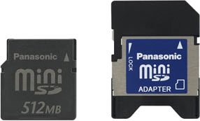 Amazon | パナソニック RP-SS512BJ1K ミニSDメモリーカード512MB