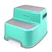 CHAIRLIN Marchepied pour Enfants , Escabeau pour Enfants, Tabouret pour Enfants , Marchepied bébé , Tabouret antidérapant , Escabeau Enfant pour Salle de Bains/Toilette/Cuisine(Vert)