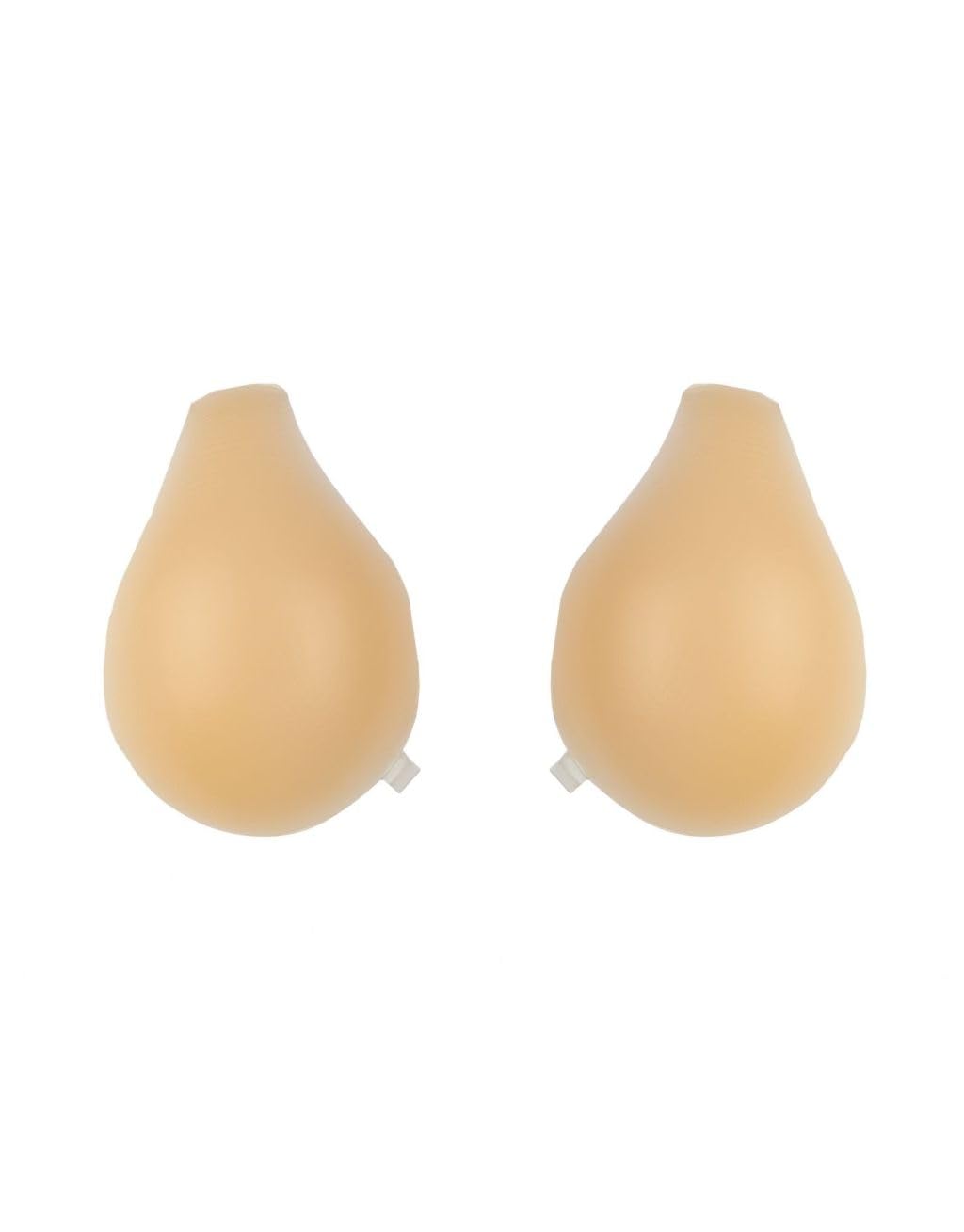 Bye Bra Women's Nude Adhesive Bra, Silicone Lifting Cups, Strapless Bra, Backless Push Up Bra, Nipple Covers, Invisible Breast Lift Cover, Sticky Reusable Bra, M And Xl, Beige (D)