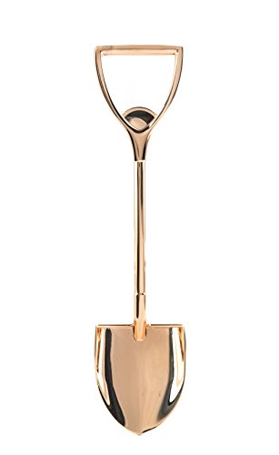Kikkerland Copper Shovel Bottle Opener, Copper