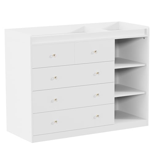 Nursery Dresser with Changing Top and Storage