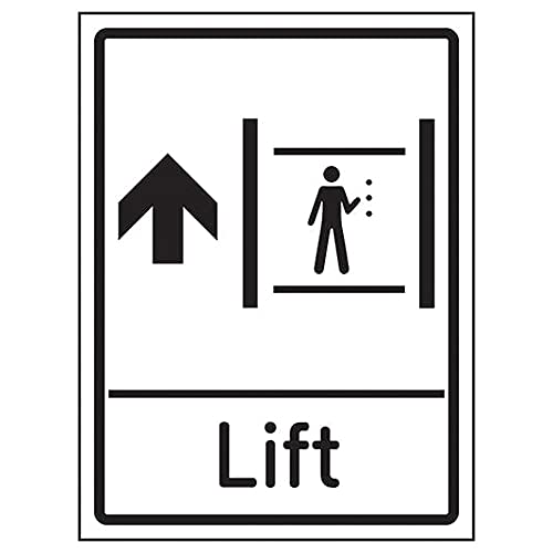 Vsafety - Corrimano Di Fissaggio Con Cartello Segnaletico 200x300 Mm - Plastica Rigida 1mm - Conforme Norme EN ISO 7010 - 3