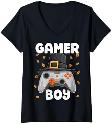 Gamer Boy Thanksgaming Video Gamer Thanksgiving Gaming Kids