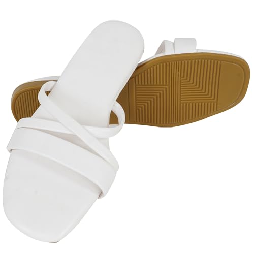 Image of DFR Women Casual Cushioned Flat Slippers Woman