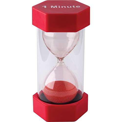 Teacher Created Resources-20657 1 Minute Sand Timer-Large - Multicolor