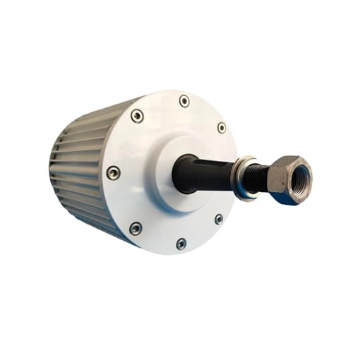 Generador de 20000 W, imán permanente de alta eficiencia, motor de 20 kW, generación de energía para turbina eólica para el hogar, granja, alumbrado público, barcos (eje directo, 48 V10 KW)
