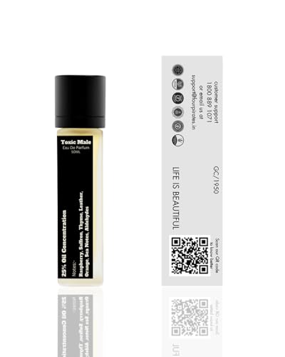 Image of TOXICMALE Tuscan Leather + Allure H Sport | Perfect Long lasting Men's perfume for Date & special ocassion | perfumes for men | Gift for him | TMA27 | 50 ml perfume | TM Perfume House