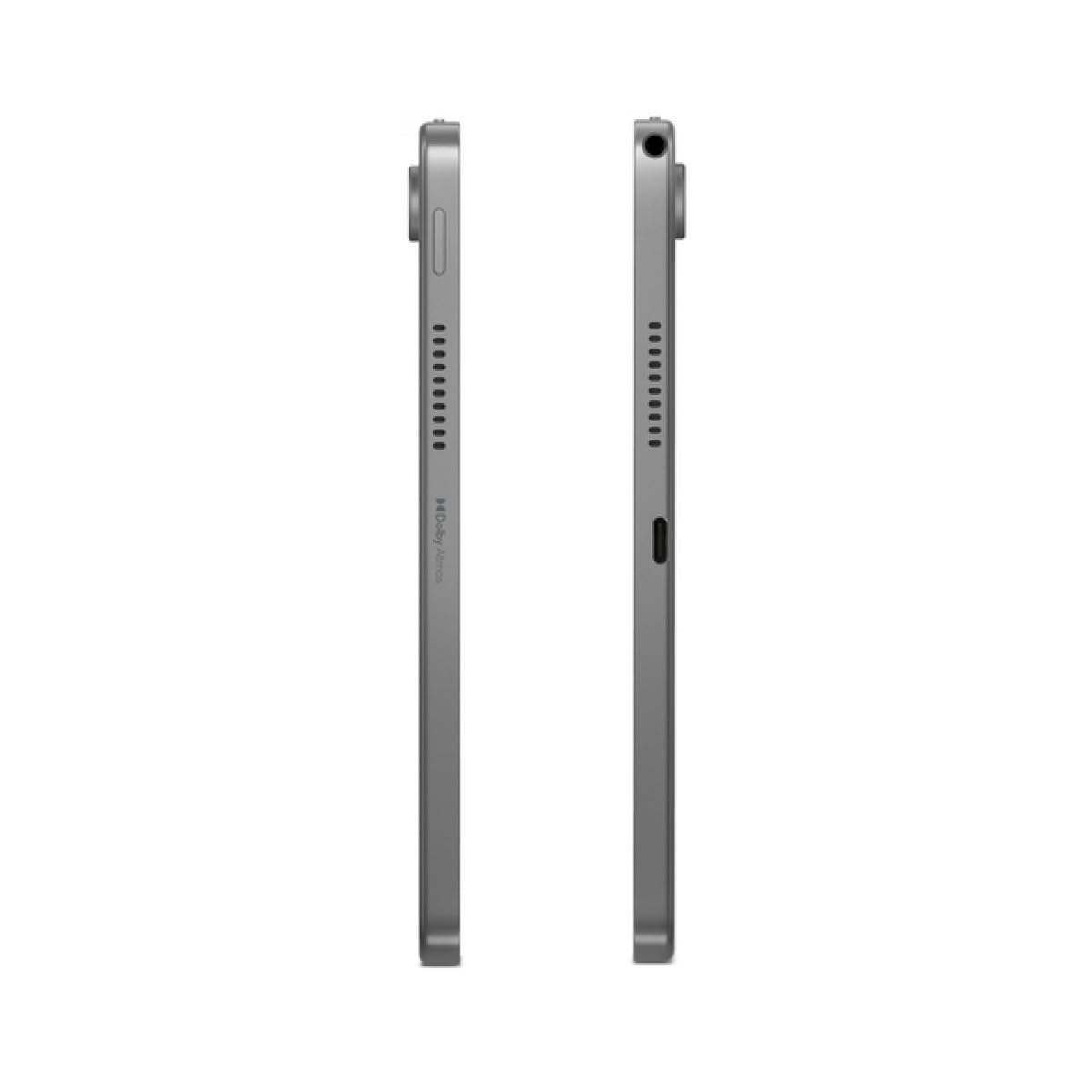 Lenovo Tab - Tablette 10,1" WUXGA (MediaTek Helio G85, 4 Go RAM, 128 Go, 60 Hz, 2 Haut-parleurs, Wi-FI 5, Bluetooth 5.3, Android 14) Luna Grey - Comprend Un boîtier Transparent avec Support intégré
