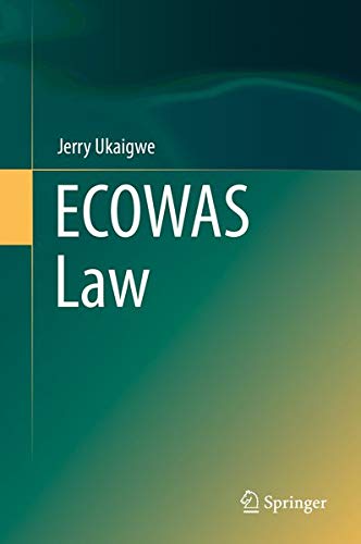 Buy ECOWAS Law — BookShops.in
