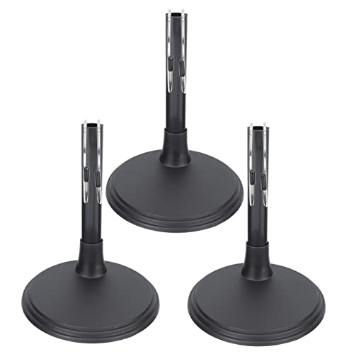 BESTonZON Doll Stand Display Rack 3pcs Doll Holders Sturdy Base Display Stands Smooth Surface for Boys and Girls