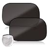Zivacate Car Sun Shade 2 Pack – Universal Fit, 50×31 cm Cling Sun Shade for Car Window, UV Rays Protection, Kids Car Sunshades for Blackout with Storage Bag, Window Sun Shade for Baby