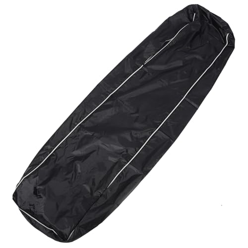 Paquet de transport de cadavre noir en PVC haute barrière pour funérariat