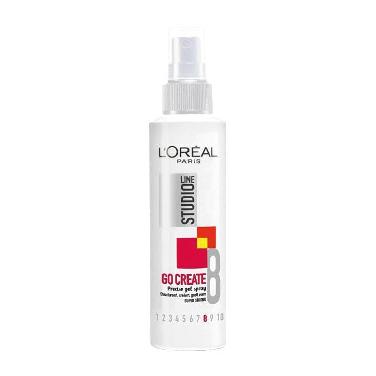Confezione da 6 – L'Oréal Studio Line Precise Gel Spray – Go Create n. 8 – 150 ml