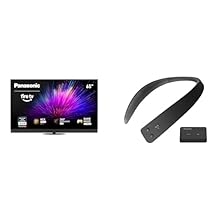 Panasonic Z95-reeks 65-inch OLED 4K Ultra HD Smart Fire TV 2025 Model & WN10 Wireless Drable TV Neck Speaker Bundle