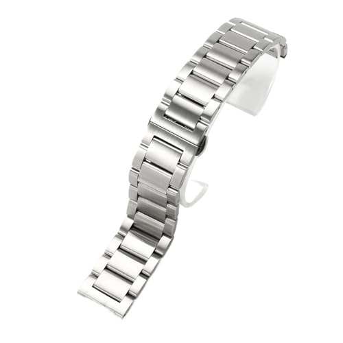 Correa de acero inoxidable para Casio EFS-S510 sustitución anti sudor y roturas