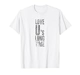 LOVE U's LONG TIME Garms - Black Grunge MDS