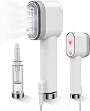 アイロン スチームアイロン ハンガーにかけたまま シワ伸ばし パワフル 連続スチーム 25秒立ち上がり 高温除菌 脱臭 軽量コンパクト 携帯アイロン ハンディースチーマー 家庭用 旅行用 過熱保護 ハンディアイロン 衣類スチーマー